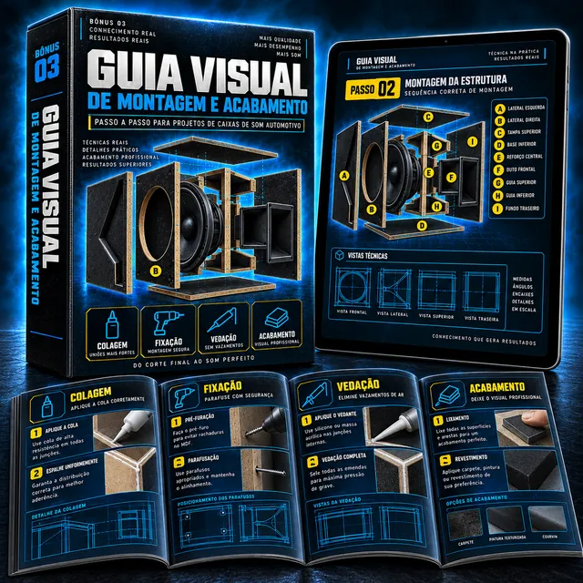 Guia Visual de Montagem e Acabamento